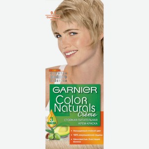 Крем-краска для волос Garnier Color Naturals стойкая питательная Солнечный пляж 9.1, 110мл