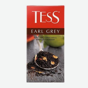 Чай черный Tess Earl Grey пак. 25х1.8г