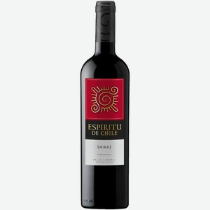 Вино  Эспириту де Чили  Шираз, 750 мл, Красное, Сухое