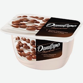 Творожный Продукт Данон Даниссимо, С Шоколадом, С Киви, С Хрустящими Шариками В Шоколаде, 130 Г