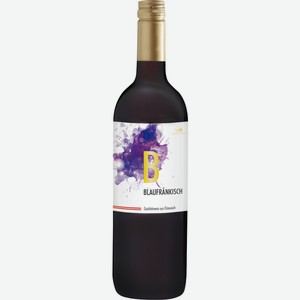 Вино SCHLOSS RAGGENDORF Ординарное сортовое Блауфренкиш кр. сух., Австрия, 0.75 L