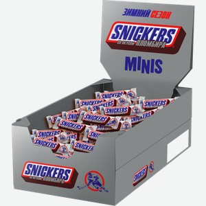 Конфеты Snickers Minis пломбир 200 г