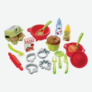Набор посудки с продуктами Ecoiffier 26 предметов