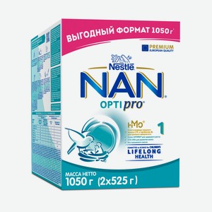 Смесь Nan Optipro молочная, 1,05кг