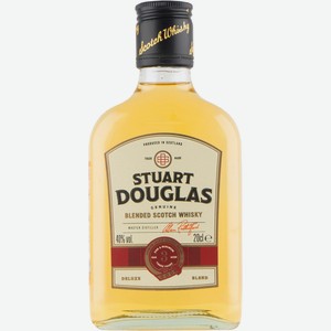 Виски Stuart Douglas шотландский купажированный 40%, 200мл