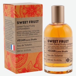 Туалетная вода женская Delta Parfum Vegan Love Studio Sweet Fruit, 100 мл