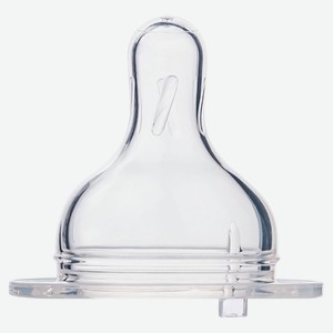 Соска Canpol Babies EasyStart анатомическая силиконовая для бутылочек с широким горлом переменный поток