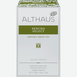 Чай зеленый ALTHAUS Изысканная Сенча 20пак., Германия, 35 г