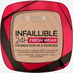 Пудра для лица L’Oréal Paris Infaillible 24h Fresh Wear тон 130 9г