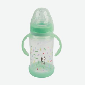 Бутылочка для кормления Be2Me с силиконовой соской и кольцом 270 мл с рождения