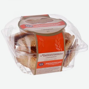 Печенье Добрынинский Чипполино с кунжутом, 150 г