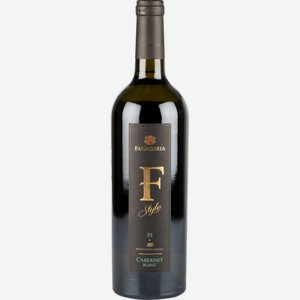 Вино Fanagoria Style Cabernet белое полусухое 12,5 % алк., Россия, 0,75 л