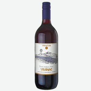 Вино Винокалем Вранац Красное Сухое 1л