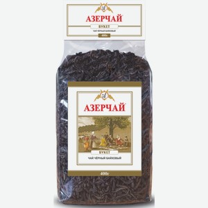 Чай черный Азерчай Букет листовой, 400 г, пакет