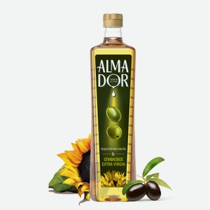Масло ALMADOR EXTRA VIRGIN подсолнечное с оливковым 0,75л