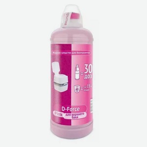 Средство для биотуалетов D-Force Pink, 1,8 л