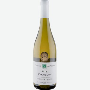 Вино Closerie des Alisiers Chablis Vieilles vignes белое сухое 12,5 % алк., Франция, 0,75 л