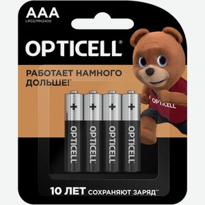 Батарейка OPTICELL 1500/LR03,AAA BL-4 (уп.4шт)