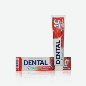 Зубная паста Dental Dream   Complete Protection 10 in 1   100мл. Цены в отдельных розничных магазинах могут отличаться от указанной цены.