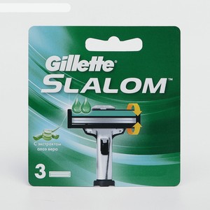 GILLETTE Slalom кассеты кассеты для бритья (3шт)