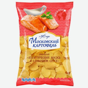 Чипсы московский картофель 150 г лосось в сливочно