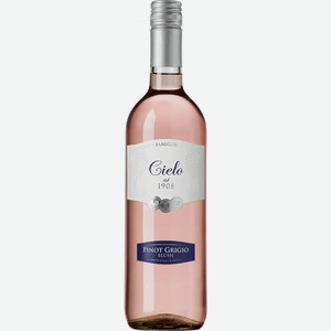 Вино CIELO Пино Гриджо Розе Делле Венецие роз. п/cух., Италия, 0.75 L