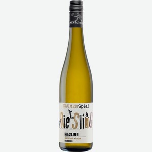 Вино GAUMEN SPIEL Рислинг бел. сух., Германия, 0.75 L