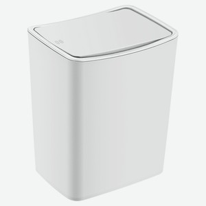 Контейнер для мусора Smartware Touch Terra белый, 4 л