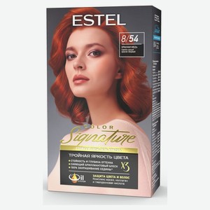 Краска для волос Estel Color Signature Красная медь 8/54, 120 мл