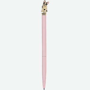 Ручка Pop Girl металлическая с топпером pets синяя в ассортименте