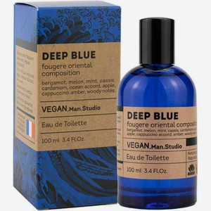 Туалетная вода для мужчин Vegan.Man.Studio Deep Blue, 100 мл