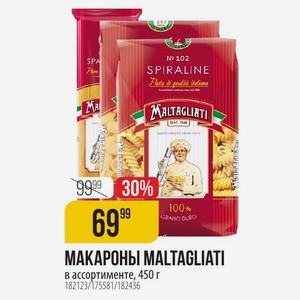 МАКАРОНЫ MALTAGLIATI в ассортименте, 450 г