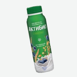 Биойогурт  АктиБио , питьевой, в ассортименте, 1,5%, 260 г