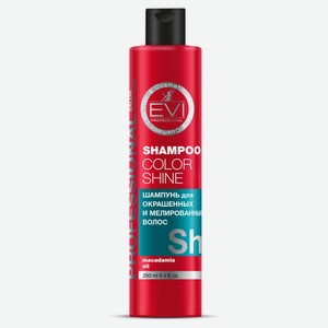 Шампунь для окрашенных и мелированных волос EVI professional Интенсивный уход, 250 мл