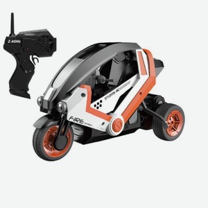 Мотоцикл радиоуправляемый HB трехколёсный 1:8, оранжевый