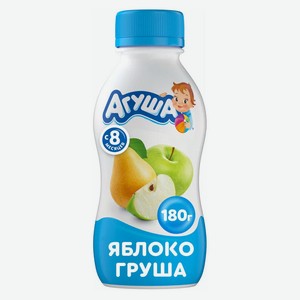 Йогурт питьевой Агуша Яблоко-Груша 2,7%
