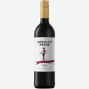 Вино Africa s Pride Shiraz красное полусухое 0,75 л
