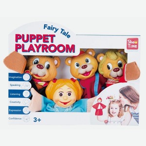 Кукольный театр Puppet Playroom «Три медведя» 4 куклы на руку