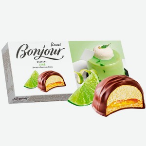 Десерт Bonjour souffle лайм 232 гр
