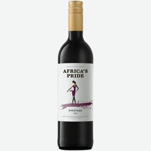 Вино Africa s Pride Pinotage красное полусухое 0,75 л