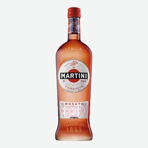 Напиток виноградосодержащий Martini Rosato из виноградного сырья розовый сладкий, 1л Италия