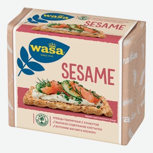 Хлебцы Wasa Sesame пшеничные с кунжутом, 200г Германия