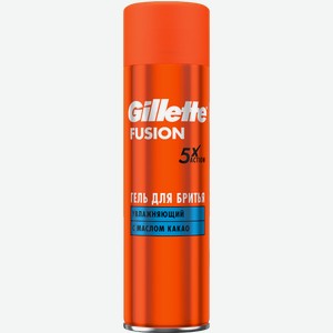 Гель для бритья Gillette Fusion 5 увлажняющий 200мл