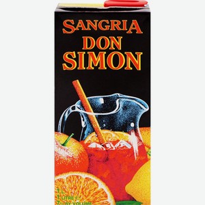 Напиток виноградосодержащий DON SIMON Sangria из виноград. сырья сл., Испания, 1 L