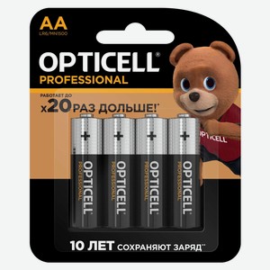 Батарейки Opticell Professional AA 4шт