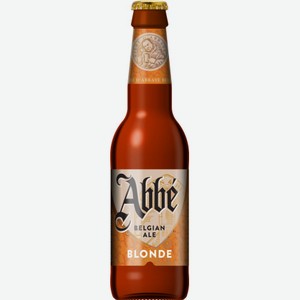 Пивной напиток Abbe Belgian Ale Blonde 6,6%, 330 мл