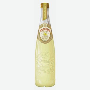 Напиток газированный КалиновЪ лимонадъ Винтажный Домашний, 0.5 л, стеклянная бутылка
