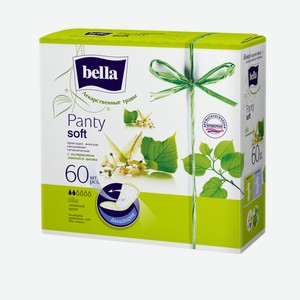 Прокладки ежедневные Bella Panty Soft с экстрактом липового цвета, 60 шт., 160 г