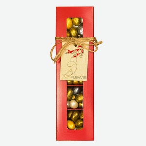 Подарочный набор драже арахис в шоколадной глазури Самолет 130 гр л