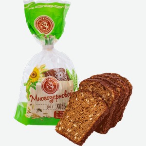 Хлеб ржано-пшеничный Самарский булочно-кондитерский комбинат Многозерновой в нарезке